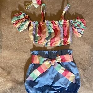 SHEIN Multicolor Baby Outfit Set